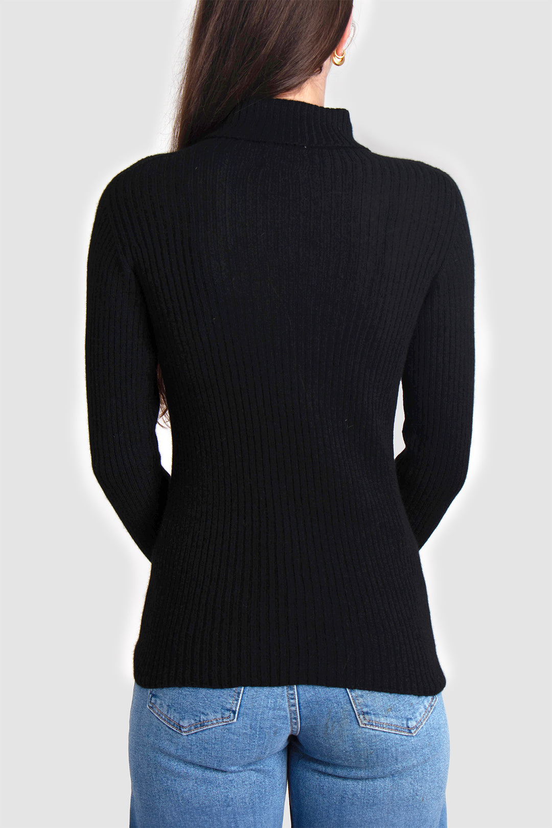 Womens Turtle Neck Cashmere Skivvy